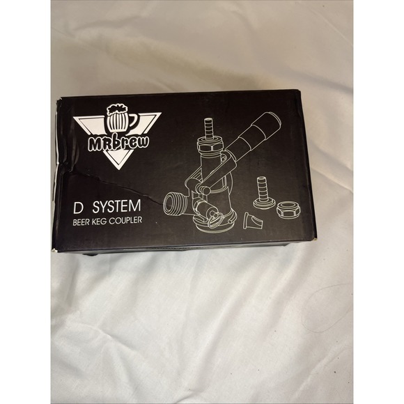 MRbrew Other - Mr Brew D-System Beer Keg Coupler, Stainless Steel Probe,